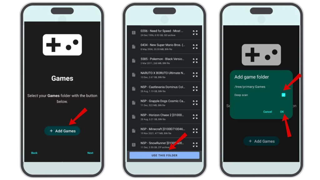 Add Your Game on uzuy emulator
