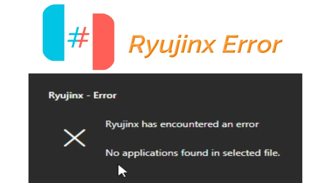 How to Fix “Ryujinx has encountered an error” 