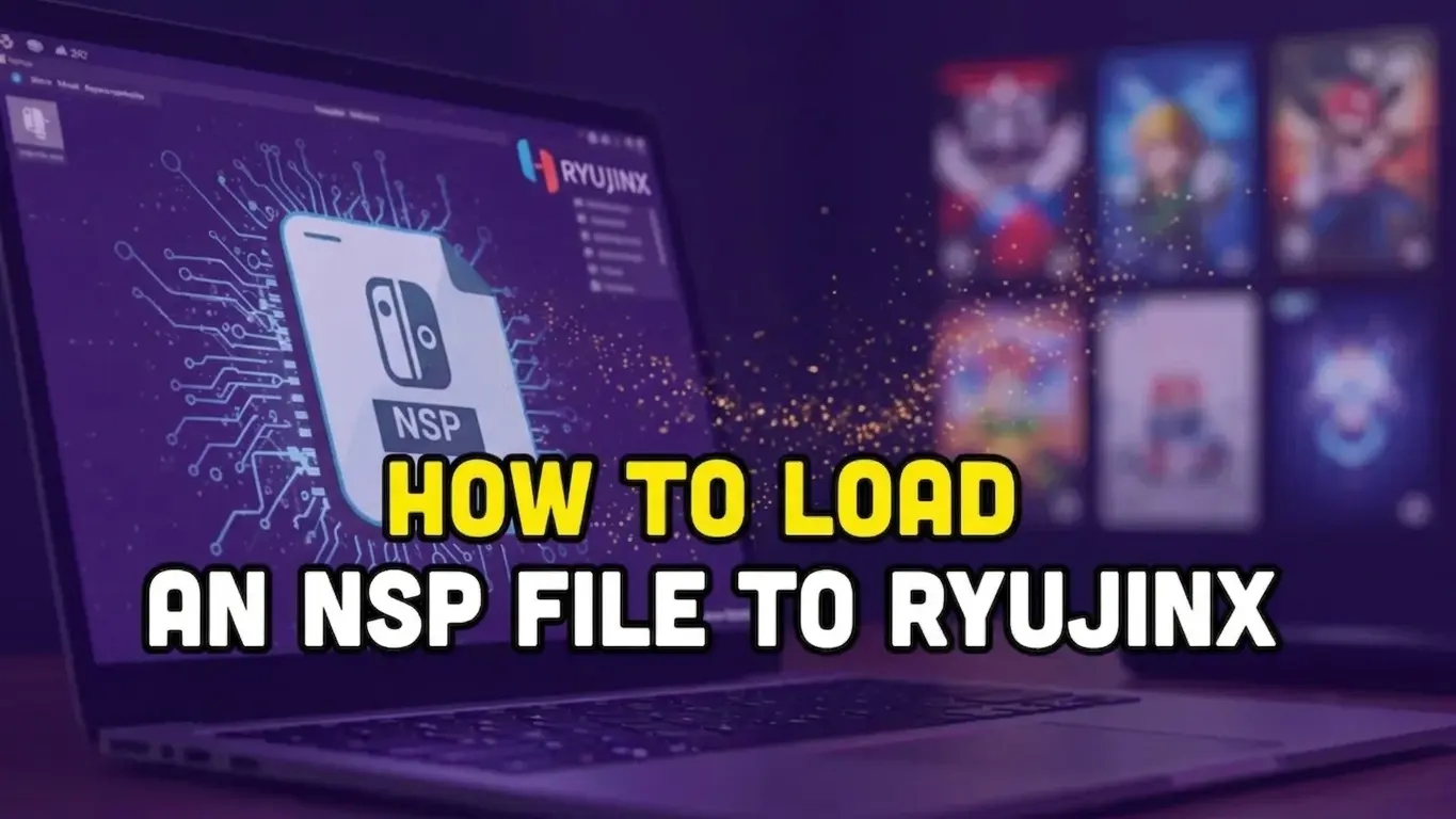 How to Load an NSP File to Ryujinx 