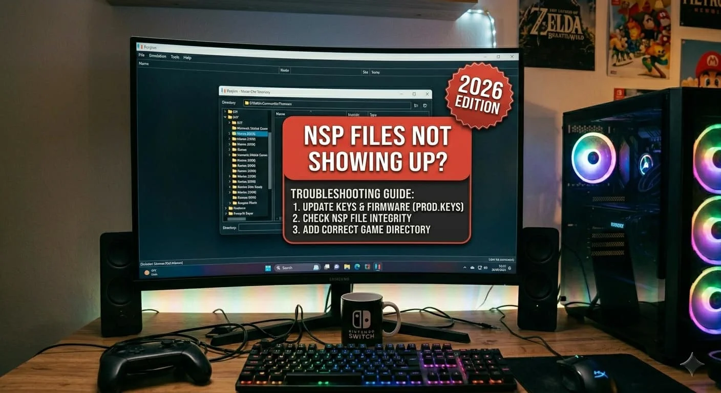 Ryujinx nsp file troubleshooting guide