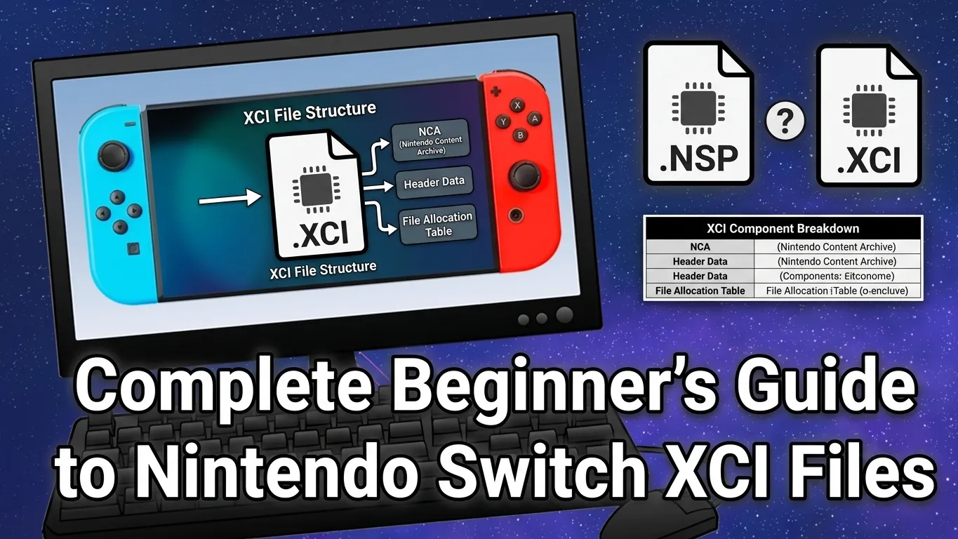 What Is a XCI File Complete Beginner's Guide to Nintendo Switch XCI Files